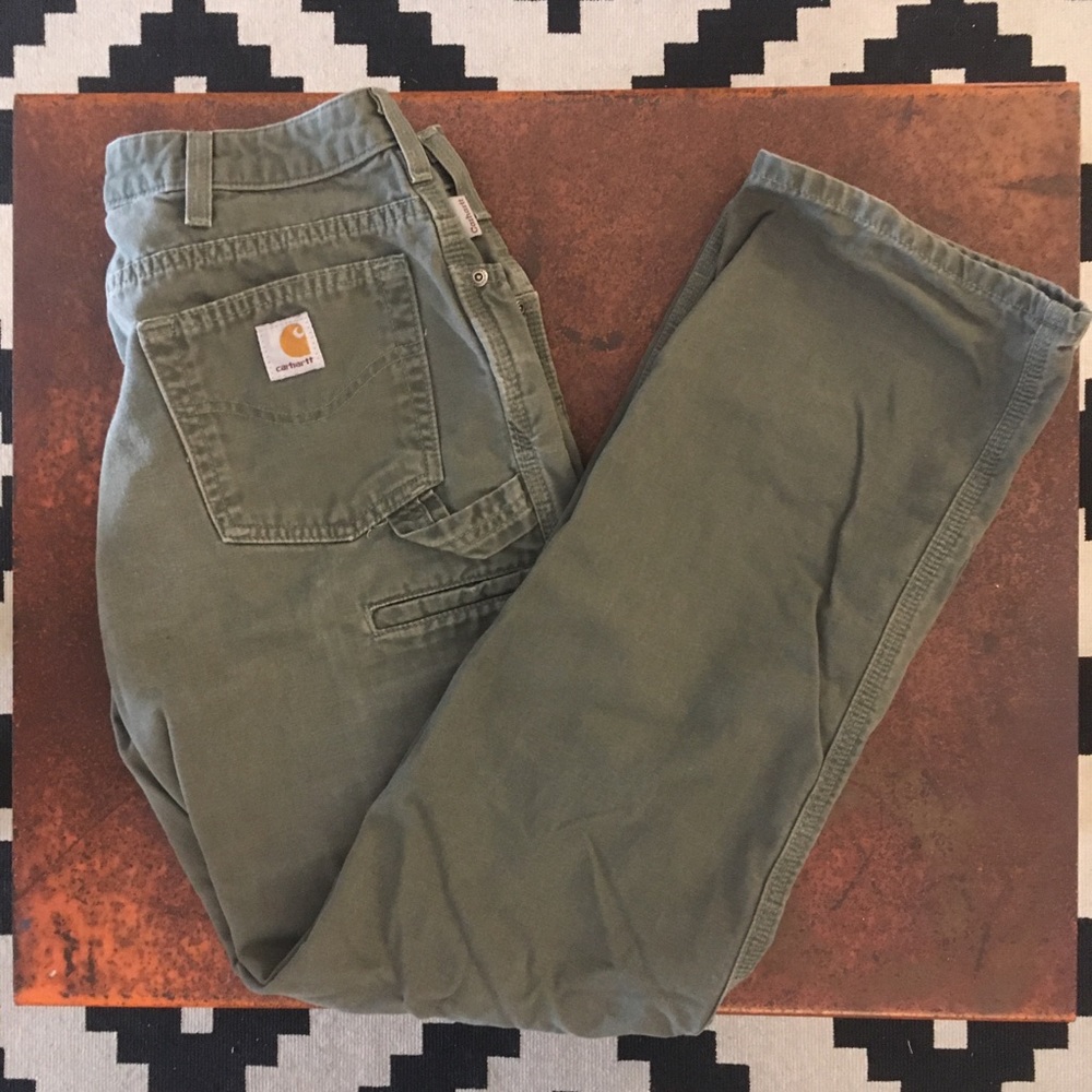 Carhartt 8x32 Women’s Green Pants